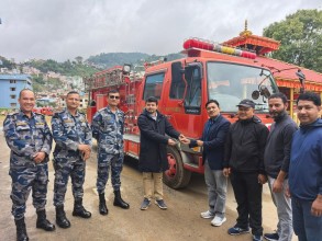 वालिङ नगरपालिकालाई जापान सरकारबाट निःशुल्क दमकल प्राप्त