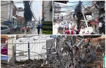 अव्यवस्थित तार व्यवस्थापन गर्न गल्याङ नगरपालिकाको १५ दिने अल्टिमेटम