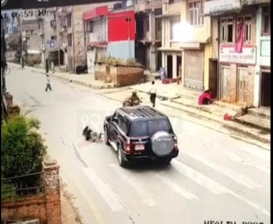 मन्त्रीको गाडीको ठक्करबाट बालिका घाइते, मन्त्रीमाथि गैरजिम्मेवार व्यवहारको आरोप