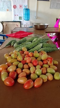 विद्यालयमा हरियो तरकारीः एक अनुकरणीय पहल