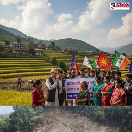 स्याङ्जा २ को चुनावी चित्र: कार्यकर्तालाई 'बाघ' लागेका उम्मेदवार, जनताको नजरमा 'बिरालो'!"